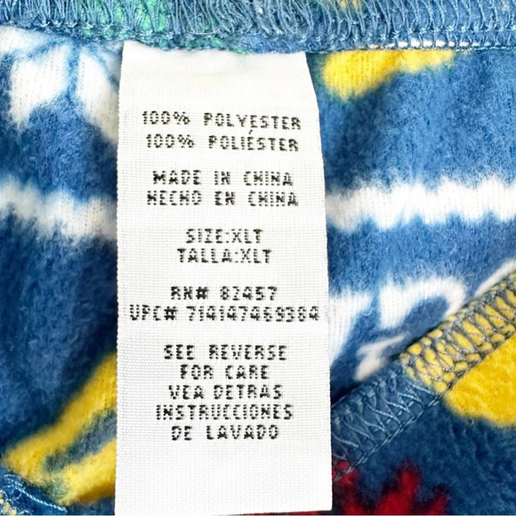 Mens Hogwarts Is My Home Pajamas Size XL Tall Harry Potter Sleepwear Wizarding - Picture 11 of 12